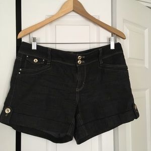 White House Black Market Dark denim shorts, 6